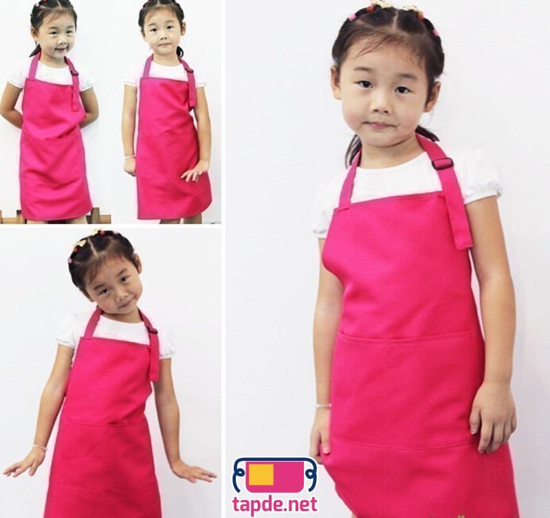 Dùng tạp dề để con bạn nhanh chóng đến trường trong buổi sáng